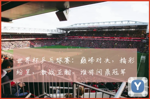 世界杯乒乓球赛：巅峰对决，精彩纷呈，激战正酣，谁将问鼎冠军